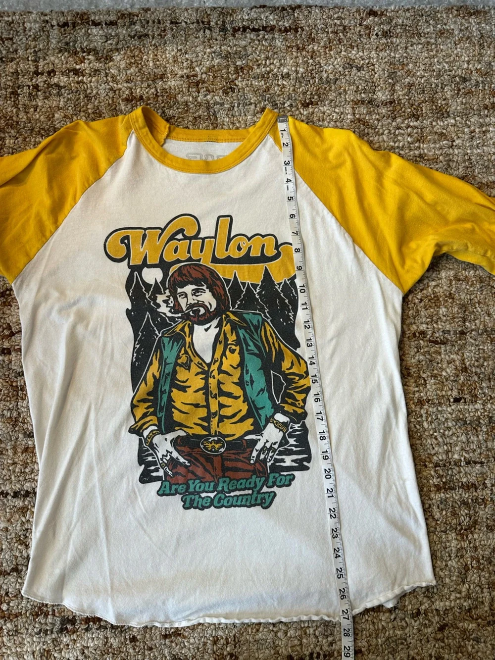 Retro Waylon Tee - Size Large